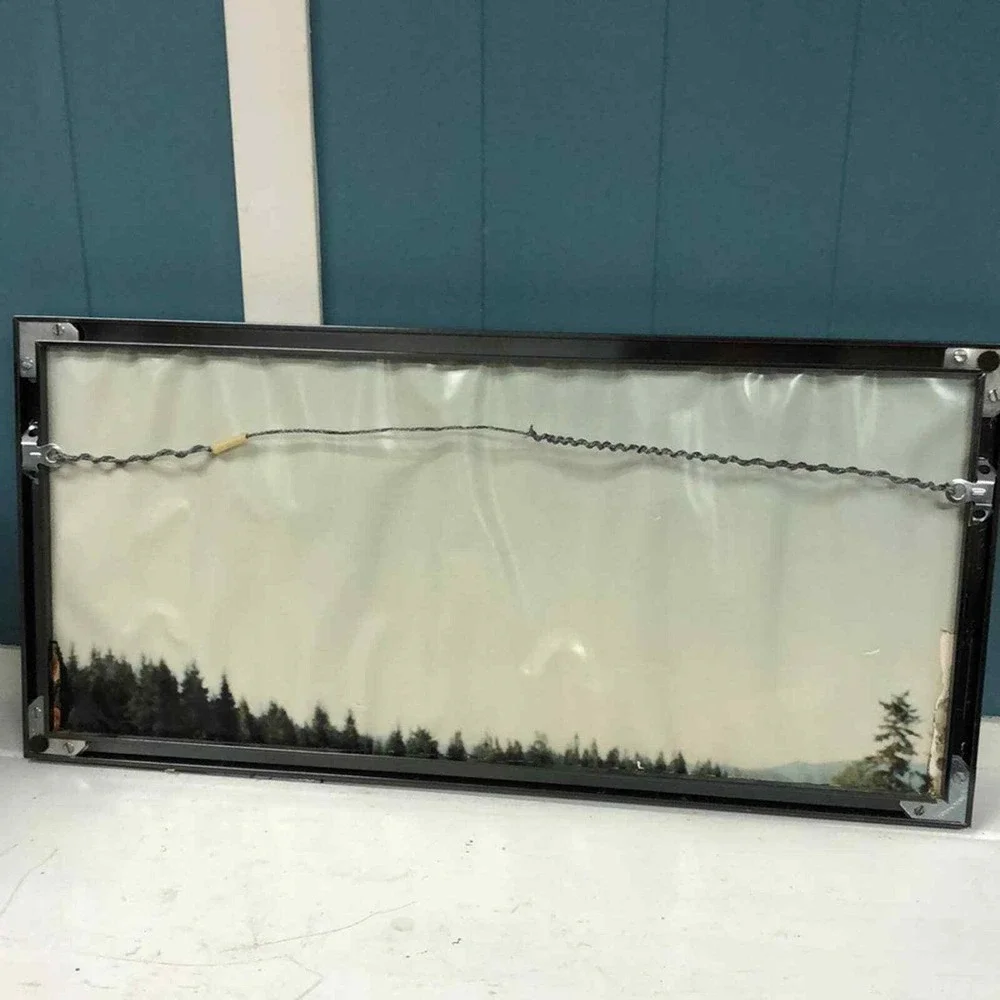 Vtg Coyote Kate's Las Vegas framed framed casino‎ glass 20
